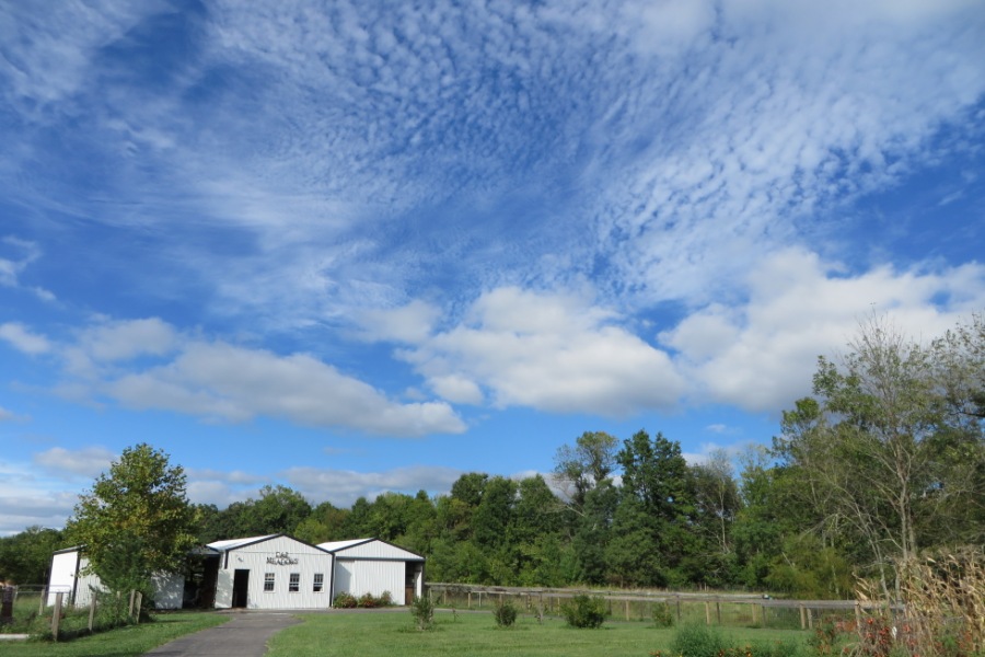 Big Skies over our barn